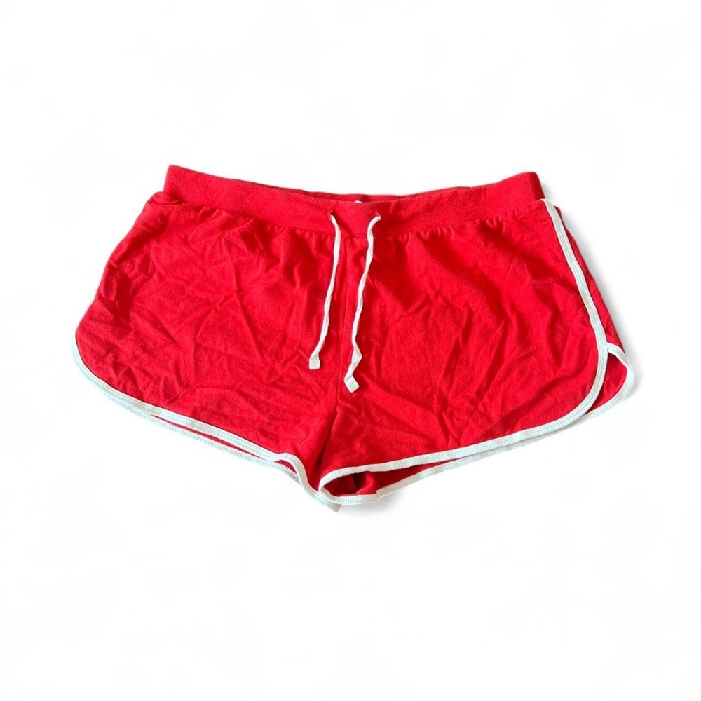 No Boundaries Women's Red Shorts